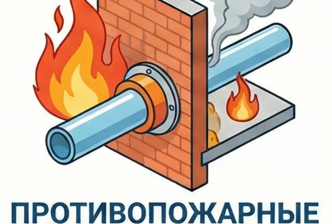 Противопожарные муфты для пластиковых труб